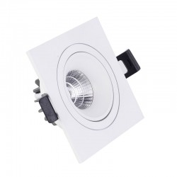 SPOT ENCASTRE CARRE COB BRIDGELUX 10W