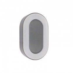 APPLIQUE OVAL ALUMINIUM LED 12W  IP44