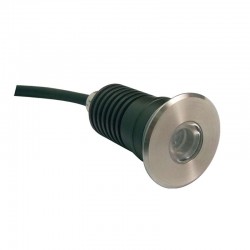 SPOT ENCASTRE  ROND ALUMINIUM 1X3W LED 12V