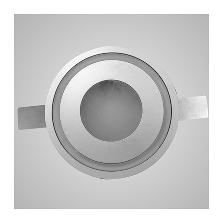 SPOT ENCASTRE ALUMINIUM ROND 1x3W LED IP54