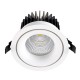 SPOT ALLUMINIUM ENCASTREE ROND BLANC COB BRIDGLUX 30W CW