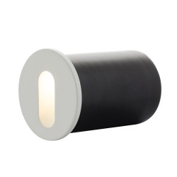 SPOT ENCASTRE ALUMINIUM ROND 3W LED IP44