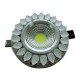 SPOT FIXE CRYSTAL CLAIR ROND SMD 3W+GU10