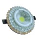 SPOT FIXE CRYSTAL CLAIR ROND SMD 3W+GU10