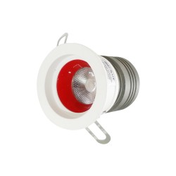 MINI SPOT LED ROND COB WHITE/RED 5W DL