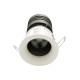 MINI SPOT LED ROND COB BLACK/COPPER 5W WW