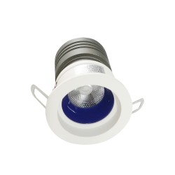 MINI SPOT LED ROND COB WHITE/RED 5W DL